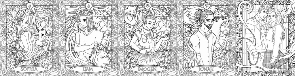 hidden legends coloring pages